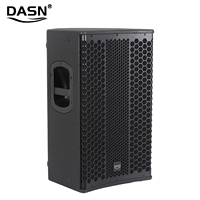 Système audio DASN K12DC-LA, enceinte active pleine fréquence 12 pouces 4000W DSP, enceinte en bois pour DJ en extérieur, scène, home cinéma, Bluetooth