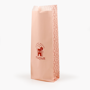Negozio biodegradabile tutta la vendita di prodotti rosa eco-friendly personalizzato classica carta <span class=keywords><strong>pasticceria</strong></span> sacchetti di imballaggio - Product Image 5