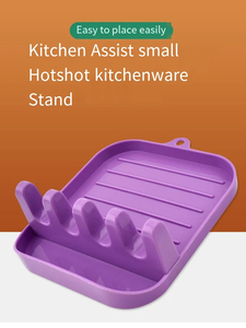 Wholesale Spoon Holders Kitchen Organizer <b>Plastic</b> Chopsticks Fork Spatula Rack <b>Shelf</b> Non Pad - Product Image 2