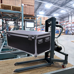 Xe nâng nhỏ đa năng, tháo lắp được, tải trọng 300kg, chiều cao nâng 1.6m, dùng cho việc bốc xếp hàng hóa lên xuống xe minivan. - Product Image 4