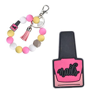 Phim Hoạt Hình Móng Tay Đính Cườm Bút Phụ Kiện Tự Làm Bút Và Keychain Hạt Và 3D Focals Hạt Nhân Vật PVC Bút Làm - Product Image 2