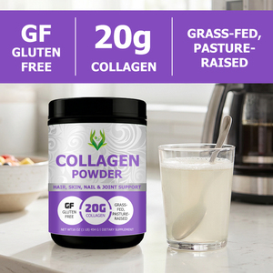 Colágeno en Polvo OEM ODM, Apoya el Crecimiento de Uñas, Colágeno Orgánico con Glutatión, Café Instantáneo de Marca Privada, 12 g x 10 Sobres de Colágeno en Polvo - Product Image 4