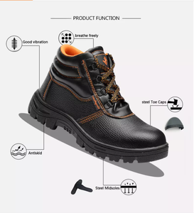 Bottes de travail pour hommes, prix d'usine, vente en gros, antistatiques, hautes chaussures de sécurité imperméables, bottes de sécurité pour hommes - Product Image 6