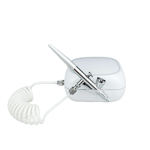 Kit d'aérographe portable professionnel avec compresseur d'air silencieux, faible bruit, pour la pâtisserie, la coiffure, la teinture des cheveux, le maquillage, la peinture de modèles, le tatouage - Product Image 6