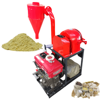 Broyeur à Maïs Moteur Diesel 2024, Grande Vente, Machine de Mouture de Grains pour Céréales