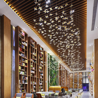 Lustre moderne de lumière d'hôtel de luxe pour le centre d'affaires décoratif d'intérieur d'escalier nouvelle annonce avec la caractéristique de télécommande