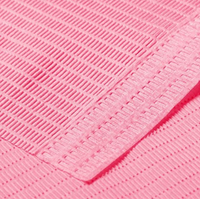Bavoirs dentaires roses 125 pièces, bavoirs patients jetables 3 plis, 13 "X 18" bavoirs de tatouage étanches couvre les serviettes en papier pour ongles