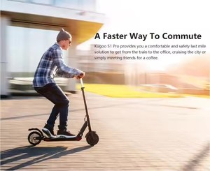 Spedizione gratuita Kugoo Kukirin <span class=keywords><strong>S3</strong></span> Pro Scooter elettrico adulto 30 km/h 350W 30Km Range E-scooter Skuter - Product Image 5
