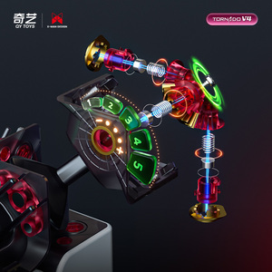 Cubo Mágico de Velocidad Magnético QIYI X-Man Tornado V4 M <span class=keywords><strong>Pioneer</strong></span> UV Maglev sin Pegatinas QY XMD Tornado Cubo Profesional de Rompecabezas - Product Image 5