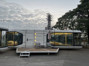 BODA Moderne Space Capsule Maisons Mobiles Maison Préfabriquée Mobile Conteneur Minuscules Maisons Préfabriquées De Luxe Space Capsule - Product Image 3