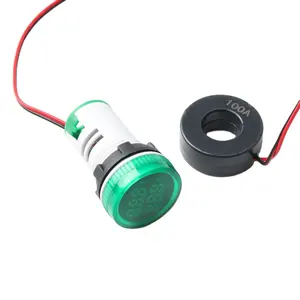 22mm 10a 240v ~ 3a polit 표시등이 있는 푸시 버튼 스위치