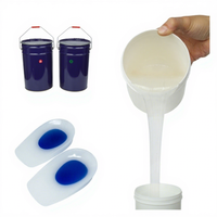 Caoutchouc de silicone liquide de haute qualité pour semelle intérieure en silicone RTV-2 caoutchouc de silicone