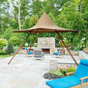 Camping en plein air de luxe imperméable <span class=keywords><strong>Tipi</strong></span> indien Petit chapeau de paille <span class=keywords><strong>Tente</strong></span> de fête Exposition Restaurant bar <span class=keywords><strong>Tente</strong></span> pyramidale - Product Image 3