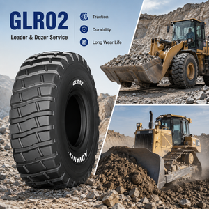 Neumático para Cargadora OTR GLR02 E3/L3 de GUIZHOU, Neumático de Alta Resistencia para Minería y Canteras, Resistente a Cortes, 20.5R25 23.5R25 26.5R25 29.5R25 - Product Image 4