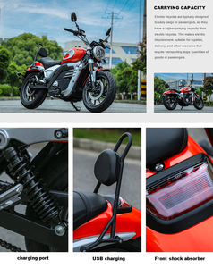 <span class=keywords><strong>Moto</strong></span> Elettrica con Doppio Freno a Disco Idraulico, 3000W 72V, Pneumatici Larghi Sportivi, Baricentro Basso, Certificazione EEC CE - Product Image 2