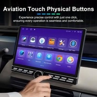Nouveau lecteur multimédia universel de voiture de style SU7 de 13.1 pouces, stéréo automatique Android CarPlay sans fil Android