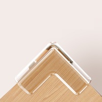 Protections d'angle et pare-chocs transparents pour grandes tables, protecteurs d'angle contemporains pour la sécurité des bébés et des meubles