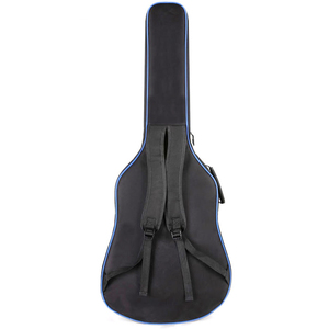 Tas Gitar Akustik dengan Tali Bahu Ganda yang Dapat Disesuaikan, Tas Gig Lembut, Tas Gitar Hitam - Product Image 4