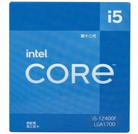 Prosesor Intel Core I5 12400F 6 Core/12 Thread, Turbo hingga 4.3GHz, CPU Gaming Desktop yang Lancar untuk Komputer