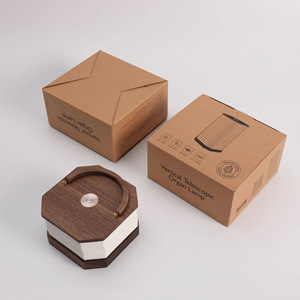 Bàn khách sạn hiện đại Đèn gỗ nút cảm ứng gradient Màu ánh sáng ấm áp phong cách nhà có thể sạc lại gấp giấy dọc Organ đèn - Product Image 5