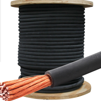 Câble souple de soudage certifié UL, en caoutchouc, 10 AWG, 2/0 AWG, câble d'alimentation en cuivre, câble isolé EPDM torsadé, 600V