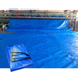 Bâche en vinyle PE <span class=keywords><strong>sur</strong></span> <span class=keywords><strong>mesure</strong></span>, durable, pour camion, <span class=keywords><strong>remorque</strong></span>, chariot, équipement, piscine, bâche robuste, imperméable - Product Image 4