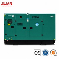 Groupe électrogène silencieux 200kVA 220kVA 275kVA 330kVA 400kVA 450kVA 500kVA 550kVA avec alternateur Leroy-Somer 50Hz
