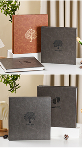 Albums photo de haute qualité à grande capacité avec pages autocollantes, pochettes en plastique, inserts pour cartes de collection, <span class=keywords><strong>billets</strong></span> de cinéma - Product Image 5