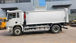 Camion compacteur de déchets solides résidentiels Shacman 12 m³ à haute compression hydraulique 4x2 à chargement latéral - Product Image 6