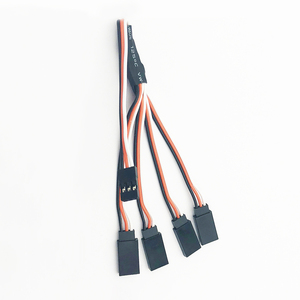 Futaba JR 3Pin Servo Y Splitter Extension Cable 1 Male to 2 Female 22AWG 300mm for RC Drone Car Airplane Receiver Controller ESC - Product Image 4