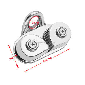 Taquet à came en acier inoxydable Heavy Duty avec anneau de direction Silvertfor Marine Boat Yacht Sailing Sailboat Ball Bearing - Product Image 6