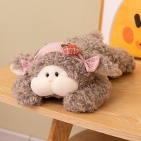 Adorables jouets en peluche en forme de mouton, doux et moelleux, avec de jolies tenues, pour enfants, en cadeau