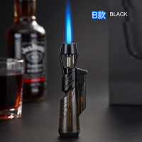 DEBANG Allume-Torche Mode Gaz Butane Pistolet à Flamme Chalumeau Soudure Camping Briquet à Cigare