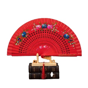 Promotional Custom Small Quantity Folding Hollow-carved Design Wood <b>Hand</b> <b>Fan</b> for Event and Party <b>Hand</b> <b>Fan</b> - Product Image 1