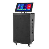 OEM ODM 12 pouces professionnel sans fil portable 300W puissant système Android haut-parleur karaoké extérieur avec écran tactile LED RVB