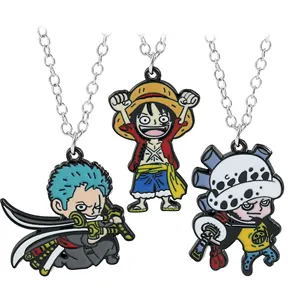 Personalizado personalizado anime colar prata chapeado cadeia cosplay liga pingente jóias para halloween fãs presentes pessoais