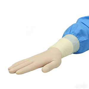 Gants stériles médicaux en <span class=keywords><strong>nitrile</strong></span> bleu 8 mil pour salle d'opération et infirmières, boîte de 50 - Product Image 3