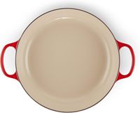Casserole en fonte émaillée avec double poignée pour cuisine, vente en gros d'usine