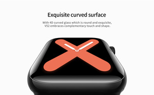 2020 nuevo IP68 V52 impermeable de mujeres nadar reloj inteligente de los hombres - Product Image 2