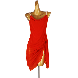Nuevo vestido de <span class=keywords><strong>baile</strong></span> de Ballet para mujer, ropa de competición de práctica, <span class=keywords><strong>estilo</strong></span> de cabestrillo de poliéster 100%, <span class=keywords><strong>baile</strong></span> Lomba Samba Cha - Product Image 5