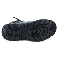 Bottes de sécurité noires TSB01 avec fermeture éclair latérale