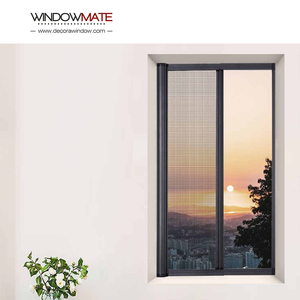 Garantie <span class=keywords><strong>Moustiquaire</strong></span> Plisse Mesh Outdoor Insect Curtain Folding Car Garage Door Screen - Product Image 4