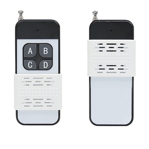 DC12V 1 버튼 315 433MHz 범용 LED 고출력 장거리 차고 문 오프너 RF 무선 원격 제어 - Product Image 4