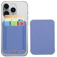 Étui Portefeuille Magnétique Élastique pour Cartes, en Cuir PU Mince, Support Magnétique pour iPhone 17 Pro Max