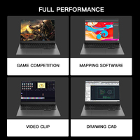 Ordinateur portable de jeu avec personnalisation d'usine, écran IPS de 16 pouces, fréquence de rafraîchissement de 144 Hz, clavier anglais, résolution 1920x1080