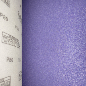 D dms dimeisi q22t personalizado, materiais jumbo de qualidade profissional 180 grão gancho e rolos de lixa de película roxa da china - Product Image 2