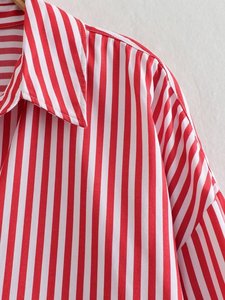 2024 femmes polychromatique <span class=keywords><strong>soie</strong></span> Blouses nouvelle mode Vintage à manches longues <span class=keywords><strong>Chic</strong></span> hauts automne décontracté <span class=keywords><strong>femme</strong></span> chemises <span class=keywords><strong>Chic</strong></span> imprimer - Product Image 5