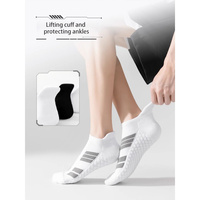 Chaussettes de sport tricotées anti-odeur à revers absorbant la transpiration, hauteur genou, pour hommes, vente en gros