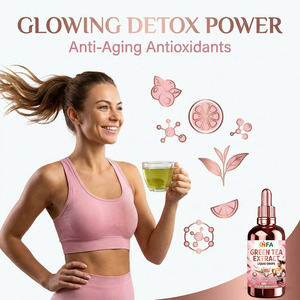 Gotas Líquidas de Extracto de Té Verde Personalizadas, Estimulan el Metabolismo, Apoyo al Control de Peso, Gotas Antioxidantes Naturales de Plantas - Product Image 4