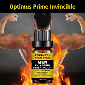 Huile de massage sexuelle écologique très vendue pour hommes adultes - Liquide pour l'agrandissement du pénis et les soins corporels pour des rapports sexuels prolongés - Product Image 5